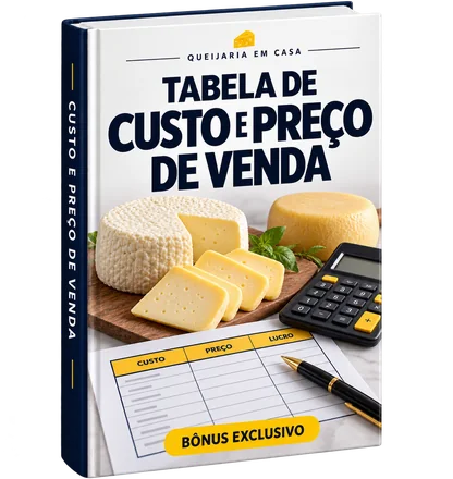 Capa do bônus Tabela de Custo e Preço de Venda